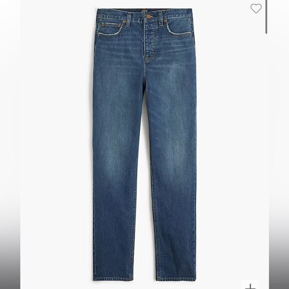 J. Crew Factory Premium Edition high-rise straight jean - Picture 1 of 4